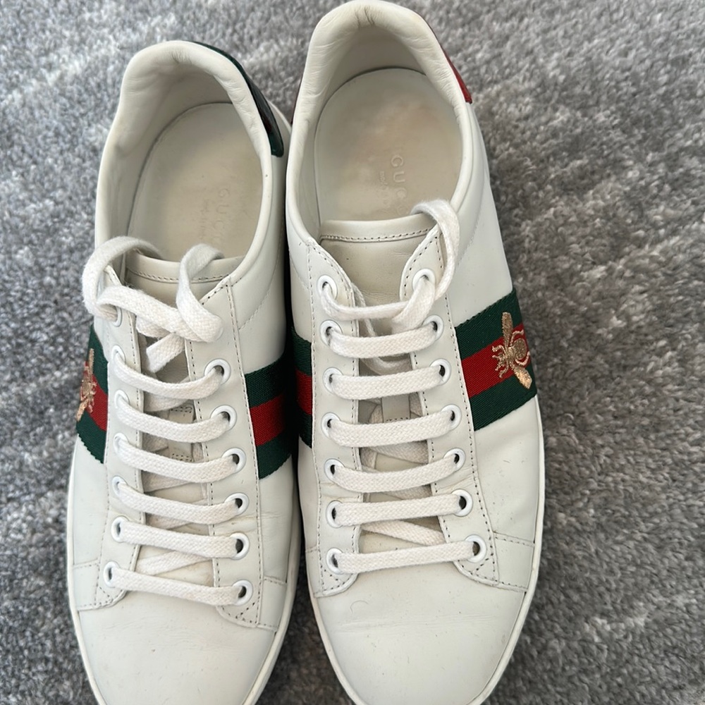 Size 38 women's Gucci ace sneakers